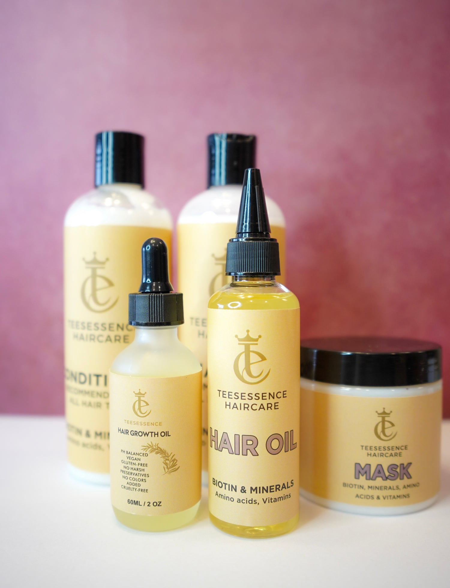 TeesEssence 4-Piece Hydration Ritual Kit