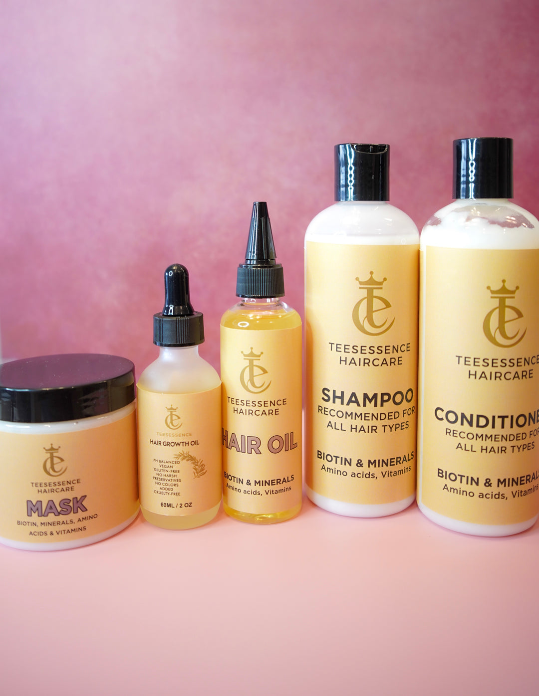 TeesEssence 4-Piece Hydration Ritual Kit