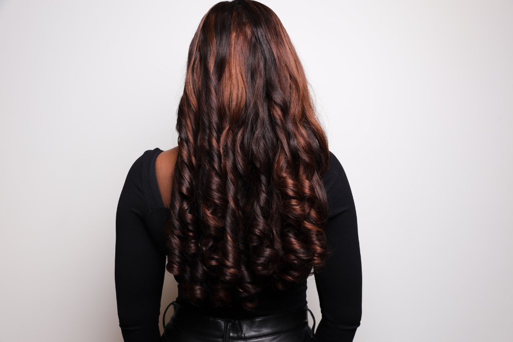 TeesLuxuryHair Extensions - Curly Honey Color