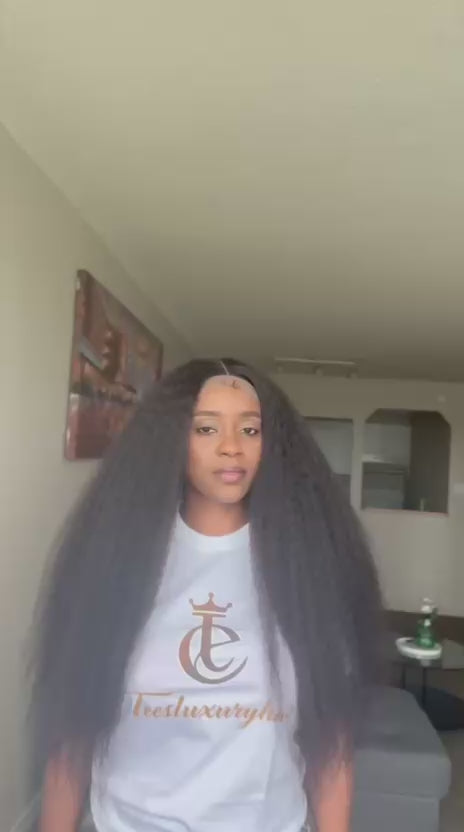 TeesLuxuryHair Extensions - Kinky Straight